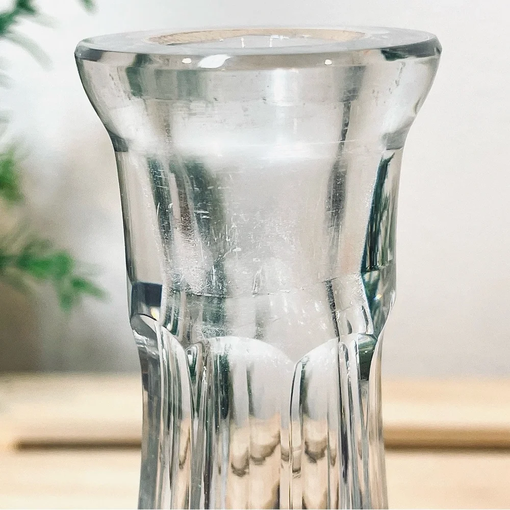 Waterford Lismore Etched Crystal Detailed Ships Decanter w Stopper | EUC